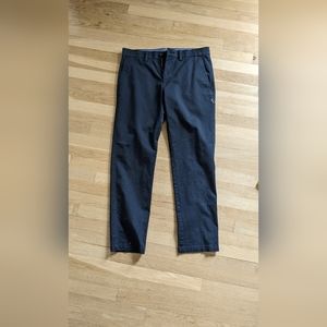 Haggar mens black cotton pants